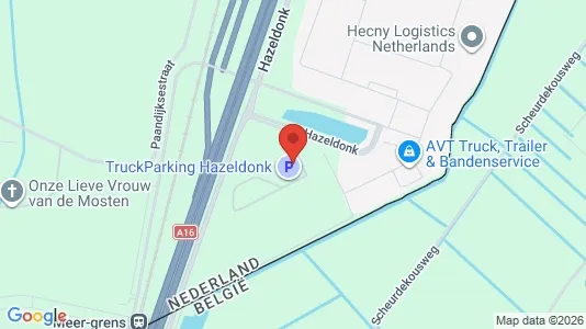 Büros zur Miete i Breda - kort over placeringen