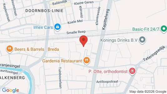 Bedrijfsruimtes te huur i Breda - Foto uit Google Street View