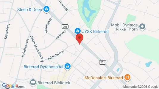 Office spaces for rent i Birkerød - Photo from Google Street View