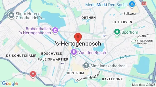 Ladenlokale zur Miete i Den Bosch – Foto von Google Street View