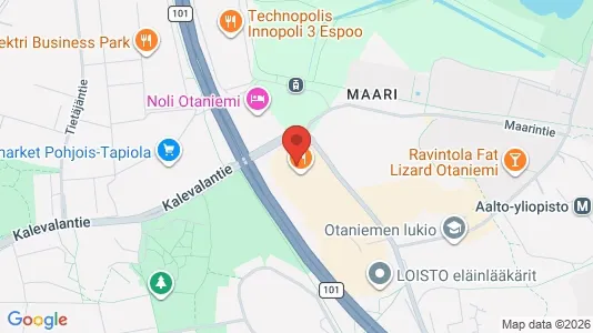 Office spaces for rent i Espoo - kort over placeringen