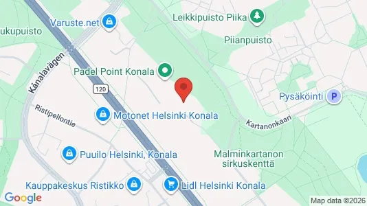 Office spaces for rent i Helsinki Läntinen - kort over placeringen