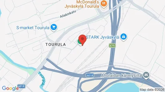 Office spaces for rent i Jyväskylä - kort over placeringen
