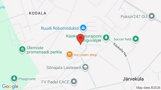 Kontorlokaler til leje i Rae - kort over placeringen