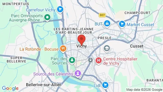 Lokaler til leje i Vichy - Foto fra Google Street View