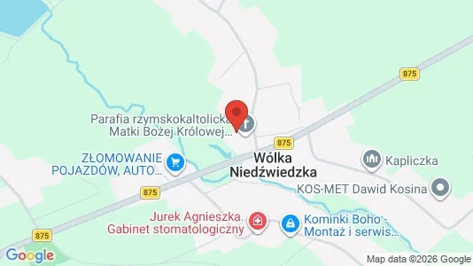 Kontorlokaler til leje i Rzeszowski - kort over placeringen