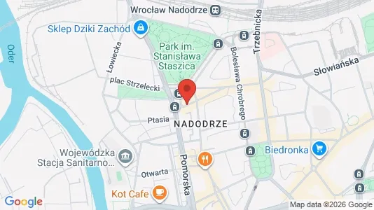 Toimistotilat Vuokrattavana i Wrocław - Kuva Google Street Viewstä