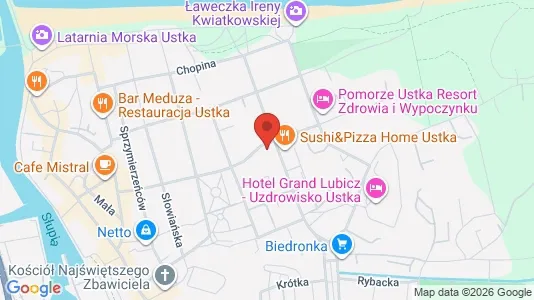 Kontorlokaler til leje i Słupski - Foto fra Google Street View