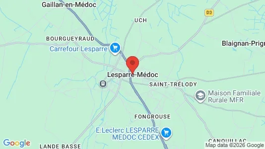 Butikslejemål til leje i Lesparre-Médoc - Foto fra Google Street View