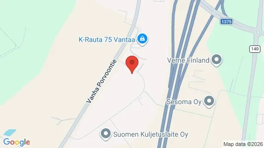 Lokaler til leje i Vantaa - Foto fra Google Street View