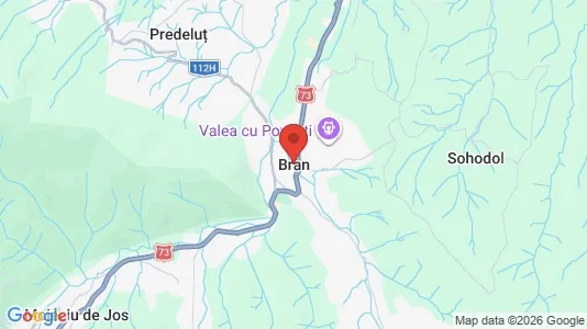 Liikekiinteistöt Vuokrattavana i Bran - kort over placeringen