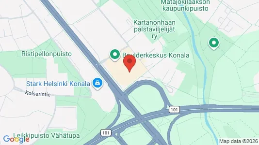 Office spaces for rent i Helsinki Läntinen - kort over placeringen