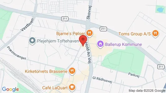 Büros zur Miete i Ballerup - kort over placeringen