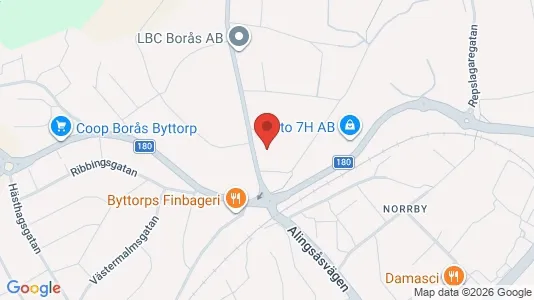 Lokaler til leje i Borås - Foto fra Google Street View