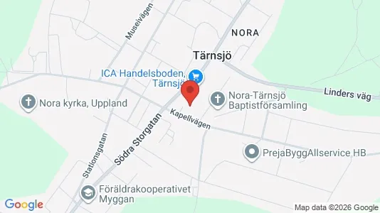 Commercial properties for sale i Heby - kort over placeringen