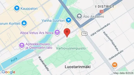 Kontorslokaler för uthyrning i Åbo – Foto från Google Street View