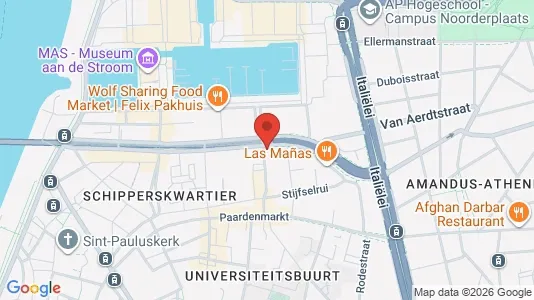 Office spaces for rent i Stad Antwerp - kort over placeringen