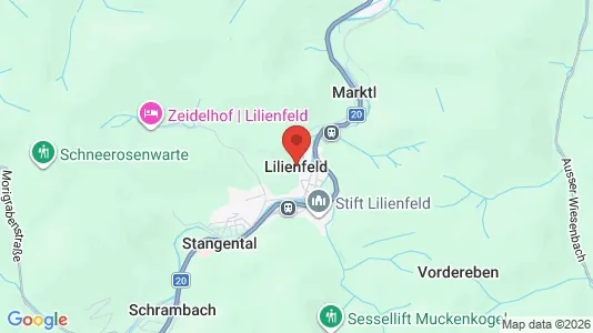 Office spaces for rent i Lilienfeld - kort over placeringen