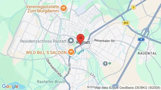 Industrial properties for rent i Rastatt - Photo from Google Street View