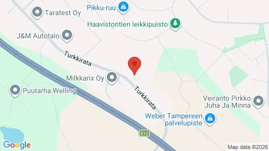 Lagerlokaler för uthyrning i Birkala - kort over placeringen