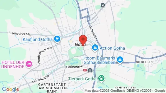Werkstätte zur Miete i Gotha – Foto von Google Street View