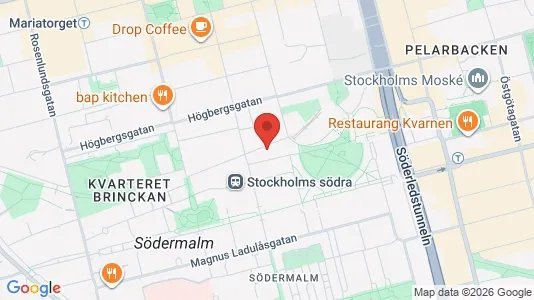 Office spaces for rent i Södermalm - kort over placeringen