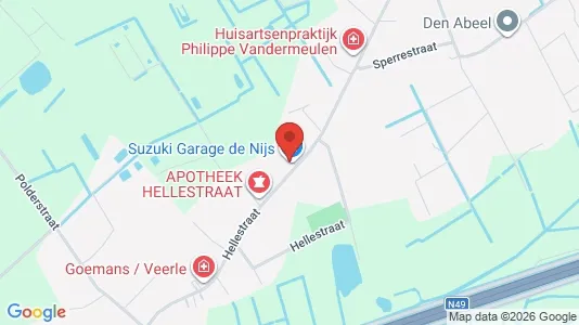 Commercial properties for sale i Stekene - kort over placeringen