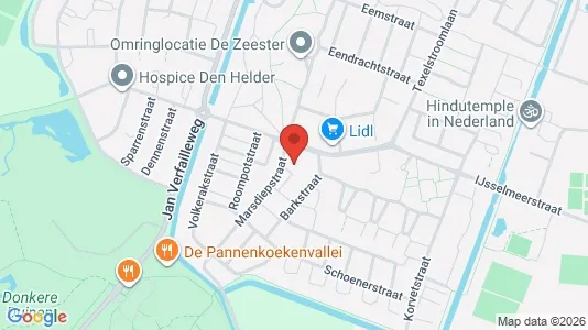 Büros zur Miete i Den Helder - kort over placeringen