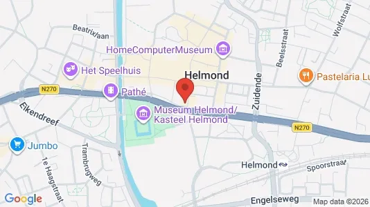 Office spaces for rent i Helmond - kort over placeringen