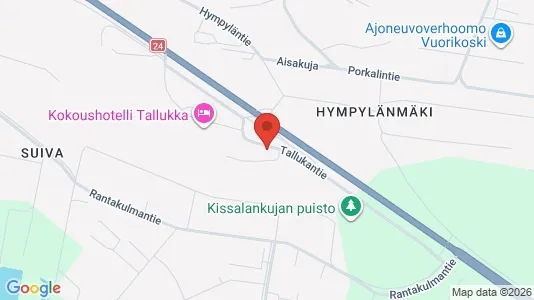Liikekiinteistöt Myynnissä i Asikkala - kort over placeringen
