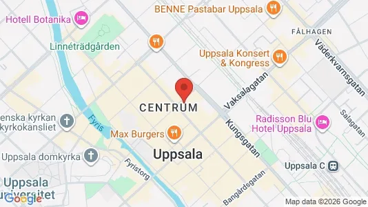 Lokale biurowe Do wynajęcia i Uppsala - kort over placeringen