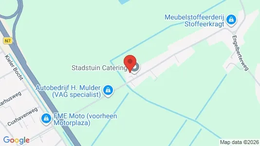 Commercial properties for rent i Groningen - kort over placeringen