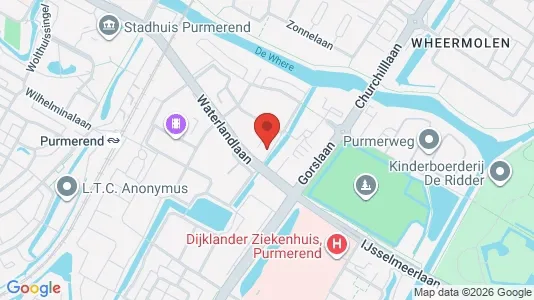 Nieruchomości komercyjne Na sprzedaż i Purmerend - kort over placeringen