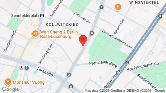 Office spaces for rent i Berlin Pankow - kort over placeringen