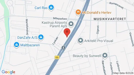 Büros zur Miete i Herlev - kort over placeringen