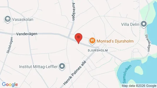 Commercial properties for rent i Danderyd - kort over placeringen