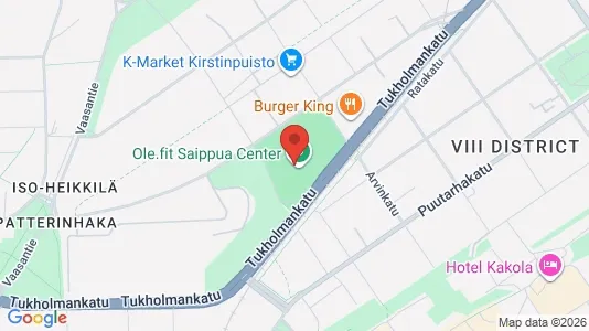 Office spaces for rent i Turku - kort over placeringen