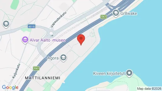 Office spaces for rent i Jyväskylä - kort over placeringen