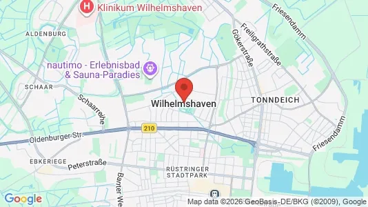Magazyny Do wynajęcia i Wilhelmshaven - kort over placeringen