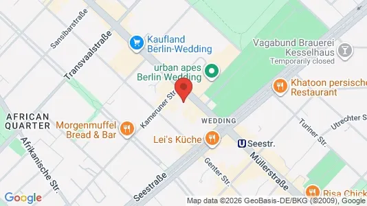 Commercial properties for rent i Berlin Mitte - kort over placeringen