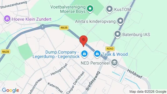 Kontorslokaler för uthyrning i Zundert – Foto från Google Street View