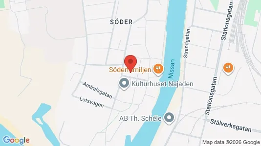 Lokale biurowe Do wynajęcia i Halmstad - kort over placeringen