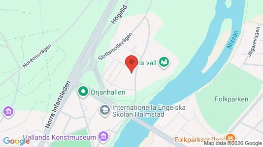 Nieruchomości komercyjne Na sprzedaż i Halmstad - kort over placeringen