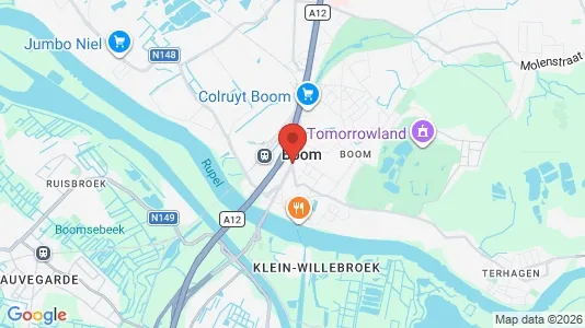 Büros zum Kauf i Boom - kort over placeringen
