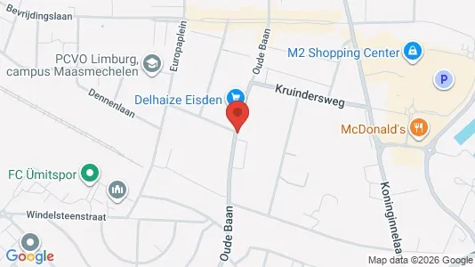 Commercial properties for sale i Maasmechelen - kort over placeringen