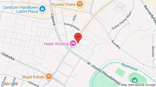 Büros zur Miete i Lublin - kort over placeringen