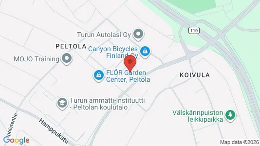 Office spaces for rent i Turku - kort over placeringen