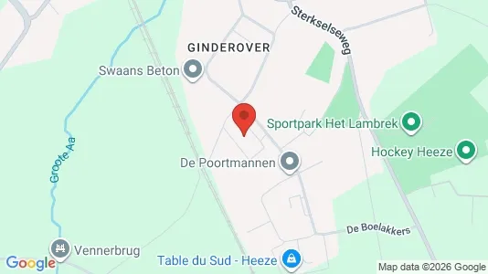 Lokaler til leje i Heeze-Leende - kort over placeringen