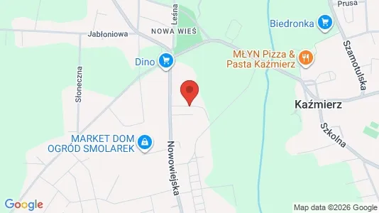 Office spaces for rent i Szamotulski - kort over placeringen