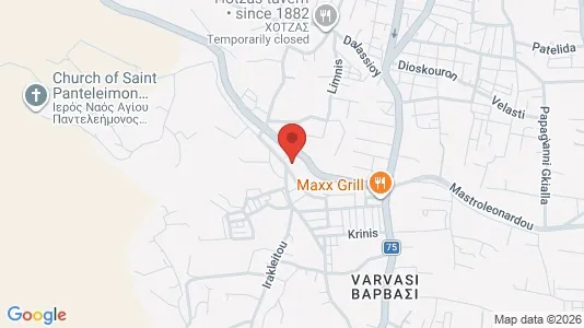 Gewerbeflächen zur Miete i Chios - kort over placeringen
